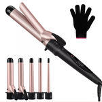 Curling Iron Set Manufacturer - Drop Shipping 5 in 1 with 5 Interchangeable Ceramic Curler