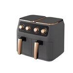 Air Fryer Manufacturer - Household 8L Touch Screen Double with 2 Independent Baskets