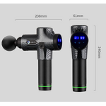 Massage Gun Manufacturer - Portable Deep Muscle 30 Speed Touch Screen 6 Heads 1800mAh