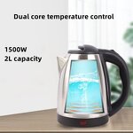 Electric Kettle Manufacturer - Wholesale 2 Litres Large Capacity Food Grade Boiling Water Jug