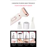 Electric Razor Manufacturer - Portable Cordless 4-in-1 for Women Painless Bikini Trimmer