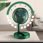 Portable Fan Manufacturer - 2 in 1 Foldable Telescopic 3 Gear USB Rechargeable Low Noise