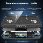 Body Fat Scale Manufacturer - 2023 Large Display High Digital Bathroom Fitness Weight Smart