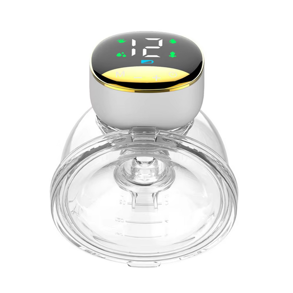 Wearable Breast Pump - 2024 Trending - LCD Memory Function Hands Free Portable Silicone