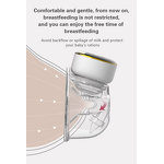 Wearable Breast Pump - 4 Modes 12 Levels - Hands Free Rechargeable Low Noise Touch Screen