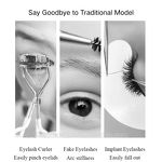 Electric Eyelash Curler - Fast Heating Temperature Adjustable - 2025 Women Makeup Curling