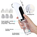 Small Bubble Blackhead Remover - Rechargeable - Vacuum Water Bubble Pore Facial Cleaner