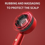 Laser Hair Growth Comb - Vibration Waterproof - ABS+PC+Silicone Home Relaxation Treatment