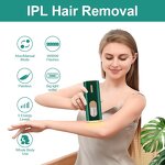 Laser Hair Removal Machine - Cold Laser IPL - Sapphire Freezing Epilator Hair Removal