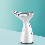 RF Beauty Device - Portable Electric - 3-Color LED Photon Face Neck Detox Pigment Removal