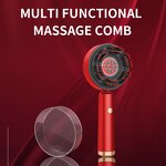 Electric Scalp Massage Comb - 2026 NEW - Vibration Plastic Red Blue Balls Essential Oil
