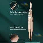 2 in 1 Beauty Tool - Factory Supplier - Type-C Eyebrow Trimmer Heated Eyelash Curler