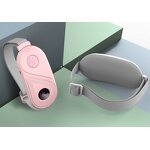 Menstrual Heating Pad - Portable Rechargeable ABS - Smart Vibration Stomach Cramps Relief