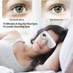 Eye Care Massager - Portable Rechargeable - Foldable Vibration Hot Compress Heat Therapy