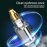 2 in 1 Beauty Tool - Factory Supplier - Type-C Eyebrow Trimmer Heated Eyelash Curler