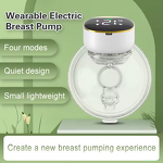 Wearable Breast Pump - 2024 Trending - LCD Memory Function Hands Free Portable Silicone