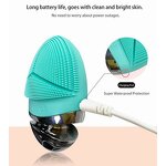 Silicone Facial Cleansing Brush - 2025 Hot - High Frequency Vibration Home Skin Rejuvenation