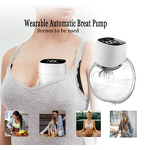 Wearable Breast Pump - 2025 Home Use - Electric Hands Free Painless Low Noise Touch Screen