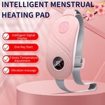 Smart Abdominal Massager - Electric Portable - Heating Belt Period Cramps Pain Relief