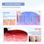 7 Color LED Silicone Mask - NEW - Light Therapy Photon Wrinkles Acne PDT Hand Held Home