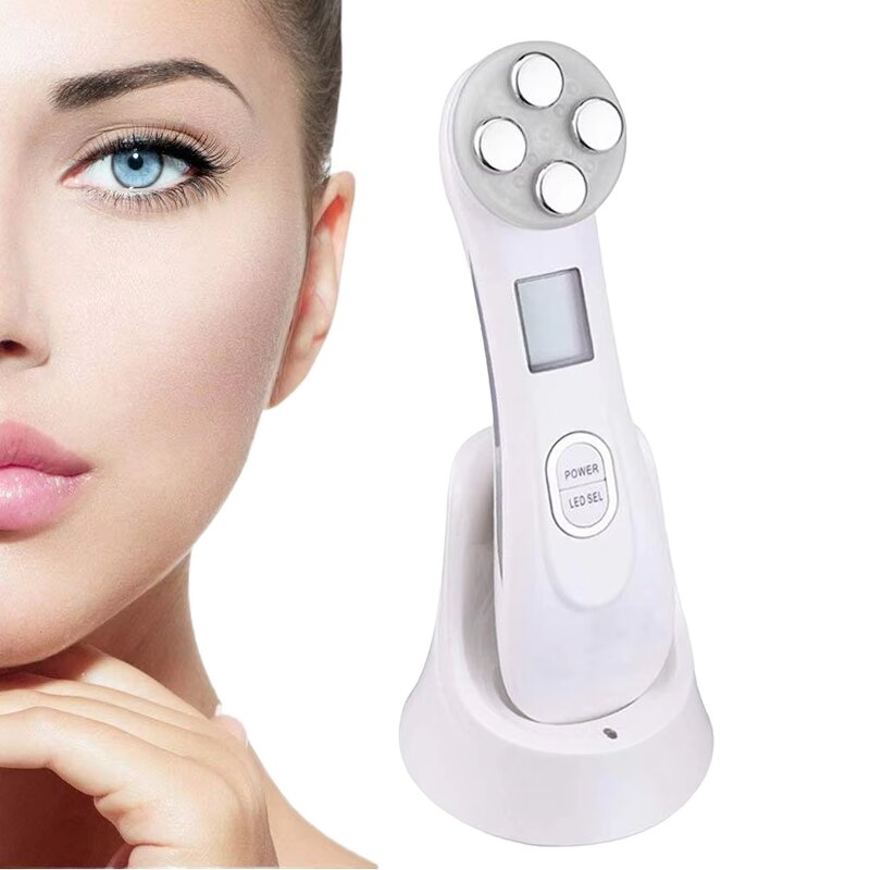 RF EMS Facial Tool - DS DS-V09 - Handheld Ultrasonic Vibration Ion Toning Acne Tightening