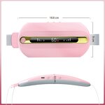 Menstrual Heating Pad - 2026 Portable Digital - 6-Level Fast Heating Cordless Period Waist