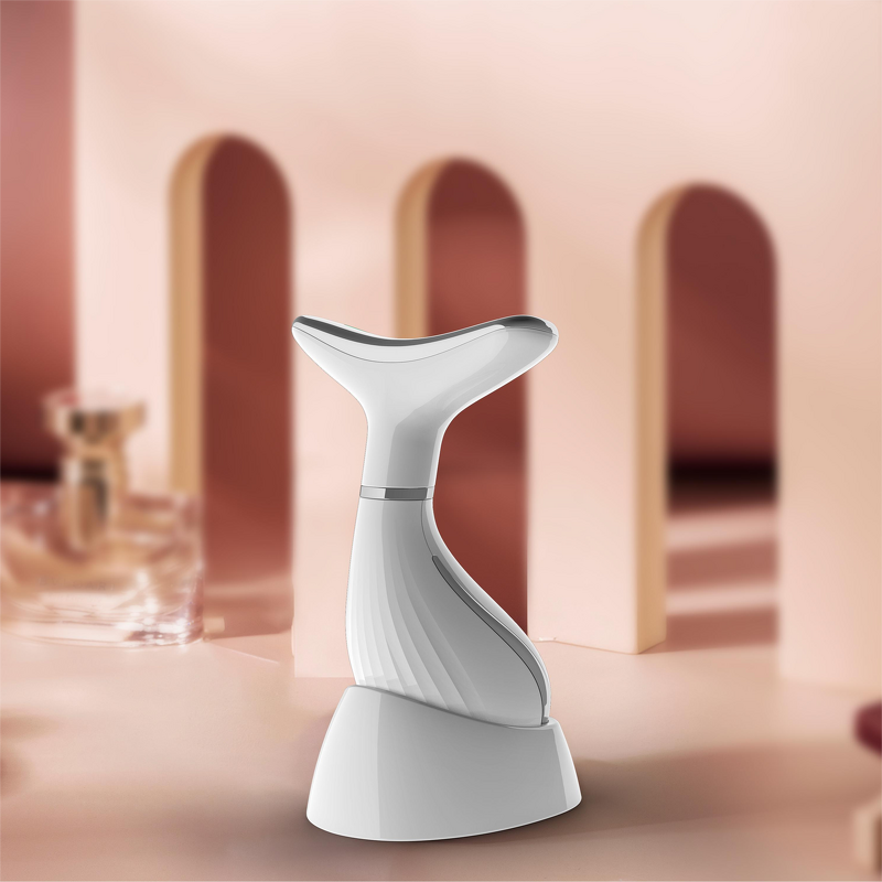 Mini Face Neck Massager - 2025 Newest - 3 Colors Led EMS Lift Tighten Neck Wrinkle Remover