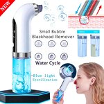 Small Bubble Blackhead Remover - Rechargeable - Vacuum Water Bubble Pore Facial Cleaner