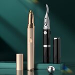 2 in 1 Beauty Tool - Factory Supplier - Type-C Eyebrow Trimmer Heated Eyelash Curler
