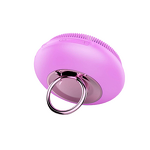 Sonic Facial Cleanser Brush - Portable Waterproof - Electric Silicone Ring Body Cleansing