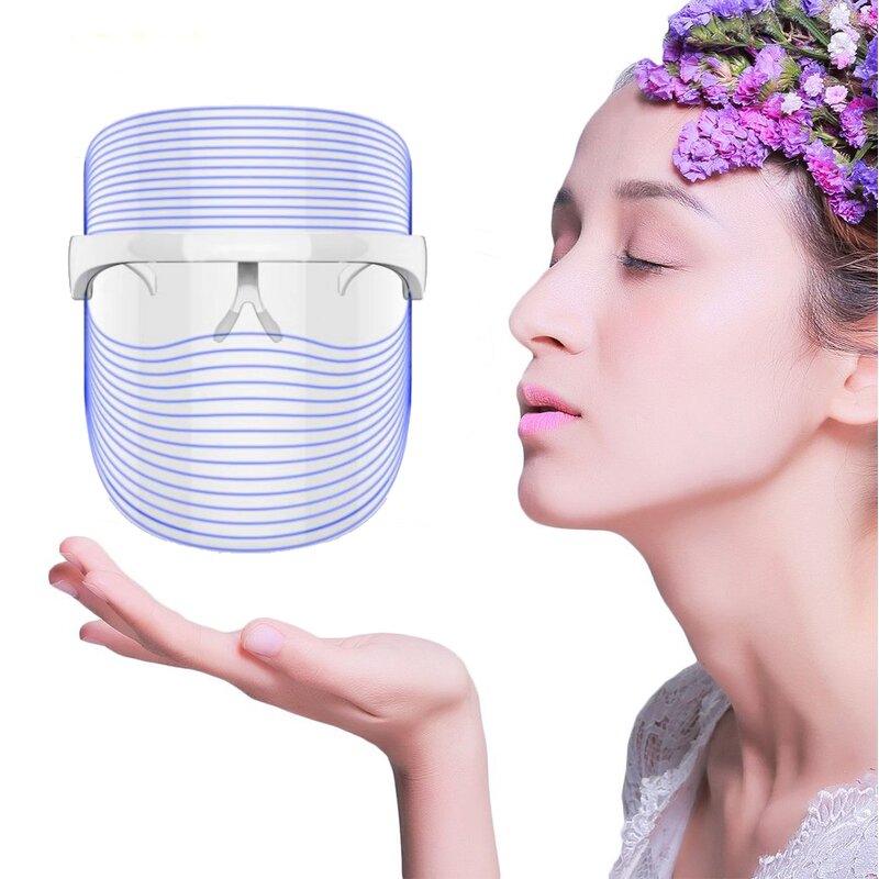 3 Color LED Photon Mask - Manufacturer Wholesale - Home Use Face Facial Beauty Skin Care
