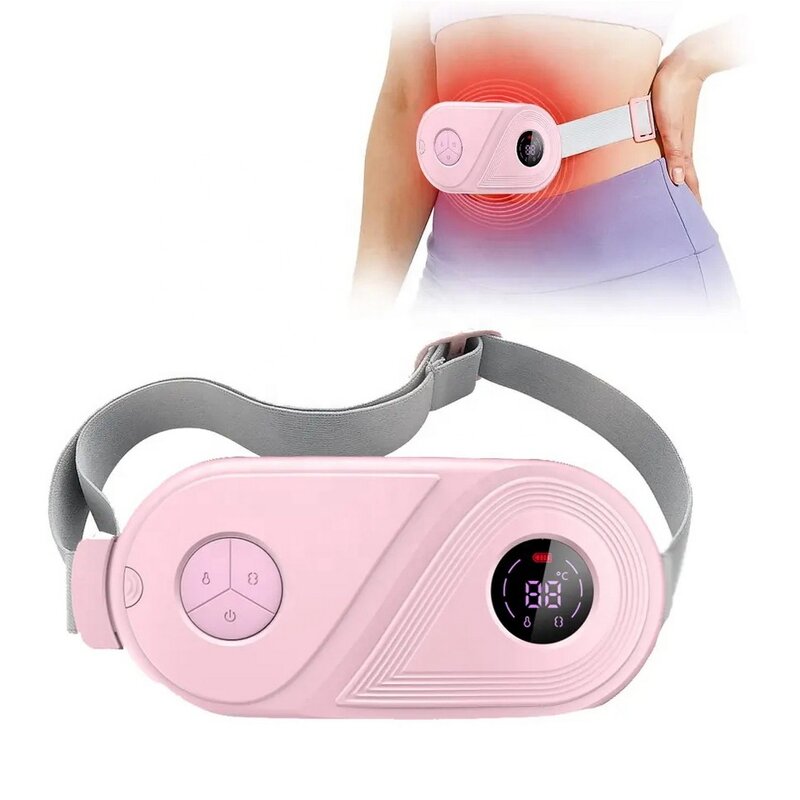 Abdominal Massager - 2025 Hot - Smart Warm Palace Belt Waist Vibration Period Cramps