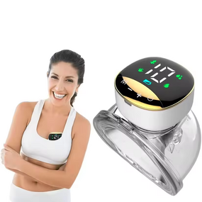 Smart Wearable Breast Pump - Silicone - LCD Screen Unique Portable Hands-free Electric