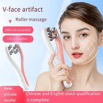 V Line Face Slimming Device - Handheld - Double Chin Remover 3d Roller Massage Skin Care