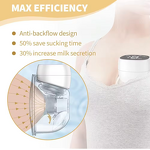 Wearable Breast Pump - Manufacturer - 2025 Double Touch Panel Smart Silicone Electronic