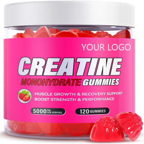 Pre-Workout Gummies Manufacturer - OEM Private Label Sugar Free Pre-Workout Supplements Creatine Monohydrate Gummies
