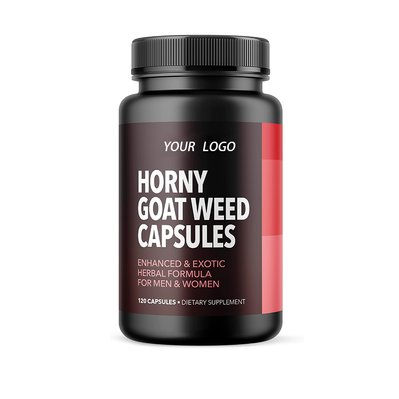 Male Enhancement Capsules Manufacturer - Private Label Wholesales Horny Goat Weed Capsules with Black Maca Root