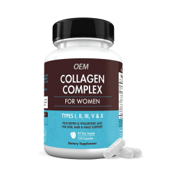 Collagen Capsules Manufacturer - OEM/ODM Collagen Capsules for Hair Skin Nails Top Grade Healthy Supplement