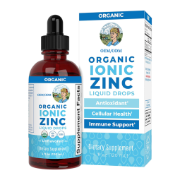 Zinc Liquid Drops Factory - Private Label Organic Ionic Zinc Liquid Drops Free Sample Immune Booster Pure Zinc