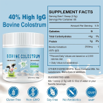 Bovine Colostrum Powder Manufacturer - OEM Private Label Bovine Colostrum Powder for Immune and Gut Health Milk Supplement