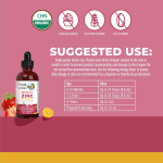 Zinc Liquid Drops Factory - OEM Support Skin Health Immune System Drops Organics Ionic Zinc Liquid Drops