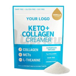 Keto Collagen Powder Manufacturer - Hot Sale Gluten Free High Quality Keto Collagen Powder Ketone for Fat Burner