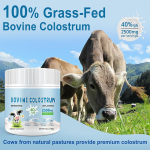 Bovine Colostrum Powder Manufacturer - OEM Private Label Bovine Colostrum Powder for Immune and Gut Health Milk Supplement