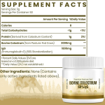 Bovine Colostrum Powder Factory - OEM Private Label Bovine Colostrum Powder Organic Grass for Boost Immune System