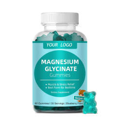 Magnesium Gummies Manufacturer - Oem Private Label Magnesium Glycinate Gummies Sugar Free Potassium Supplement