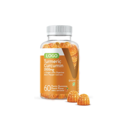 Turmeric Curcumin Gummies Factory - OEM Wholesale Factory Sugar-free 2000mg Turmeric Curcumin Gummies with Ginger