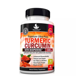 Turmeric Capsules Factory - Top Sell GMP Factory Private Label Turmeric Curcumin Providing Energy Turmeric Capsules