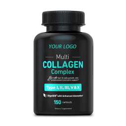 Collagen Capsule Factory - OEM Private Label Biotin Keratin Hyaluronic Acid Collagen Capsule Suitable for Women