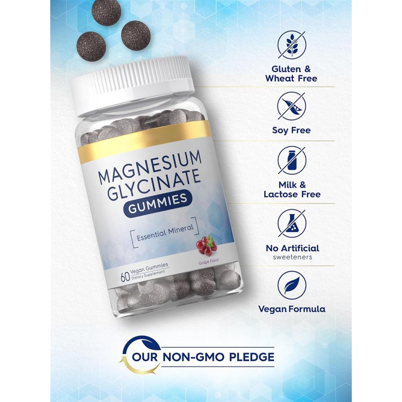 镁软糖源头工厂-代工贴牌甘氨酸镁软糖无糖钾镁补充剂