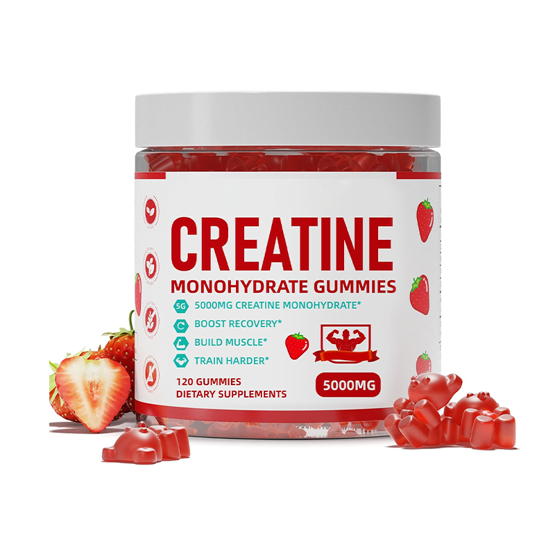 Pre-Workout Gummies Factory - OEM Private Label Sugar Free Pre-Workout Supplements Creatine Monohydrate Gummies